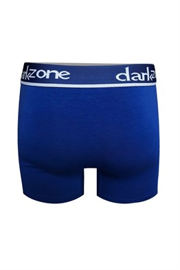 Erkek Boxer Saks Mavi Pamuklu - DZN2705