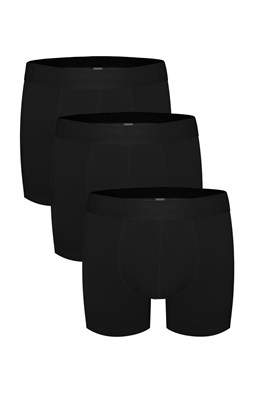 Erkek Boxer Siyah 3lü Set - DZN3333SY