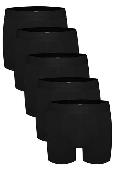 Erkek Boxer Siyah 5li Set - DZN5555SY