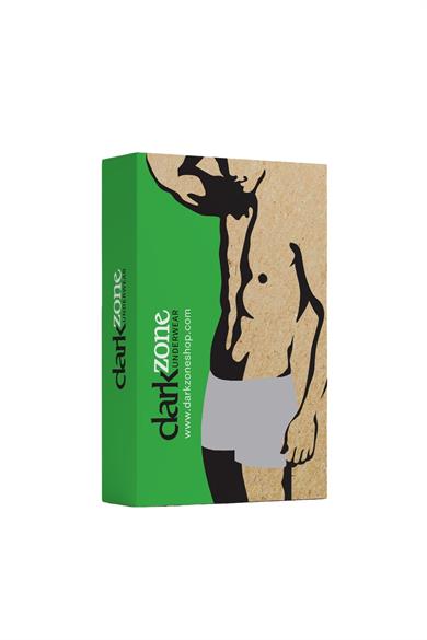 Erkek Gri Bambu Boxer - DZNBM2003