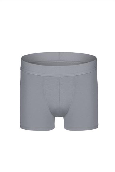 Erkek Gri Organik Pamuk Boxer - DZN2153