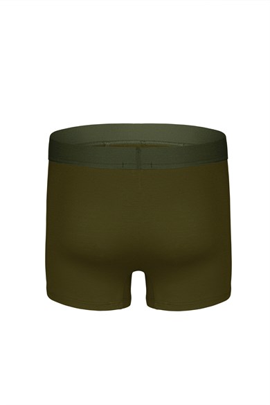 Erkek Haki Bambu Boxer - DZNBM2009