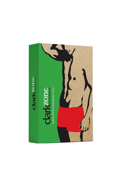 Erkek Kırmızı Bambu Boxer - DZNBM2006