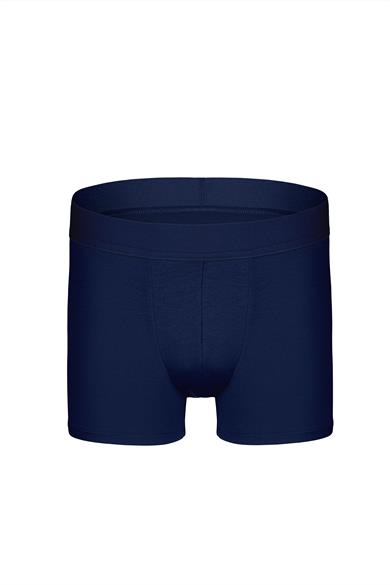 Erkek Lacivert Organik Pamuk Boxer - DZN2154