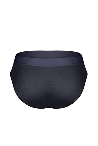 Erkek Lastikli Antrasit Bambu Slip - DZNBM6308