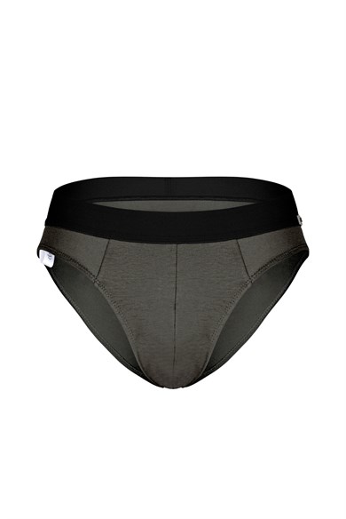 Erkek Lastikli Yeşil Bambu Slip - DZNBM6310