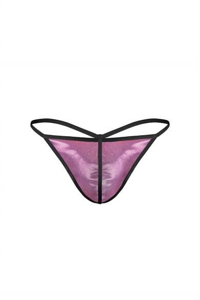 Erkek Pembe Deri String - DZN6697
