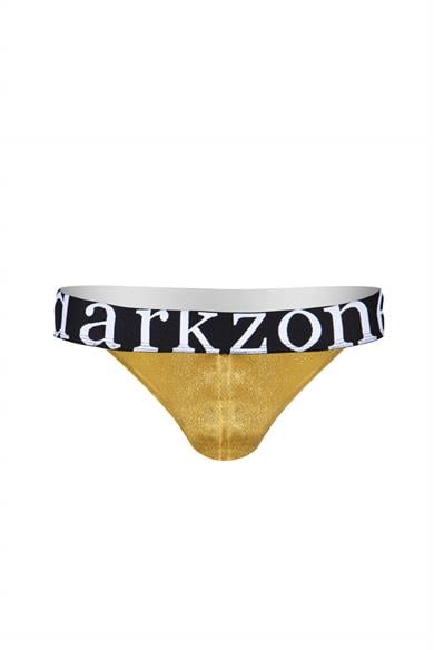 Erkek Sarı Deri Jockstrap - DZN6798