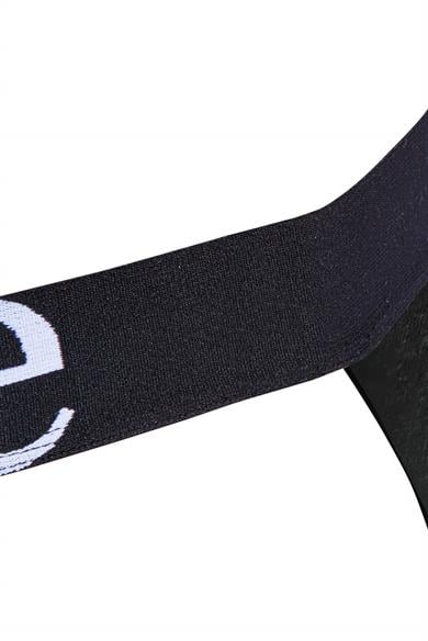 Erkek Siyah Deri Jockstrap - DZN6791
