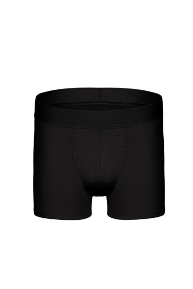 Erkek Siyah Organik Pamuk Boxer - DZN2151