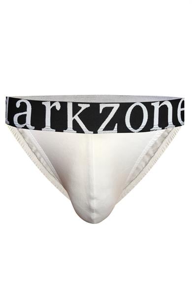 Geniş Lastikli Beyaz Erkek Slip Külot - DZN6152
