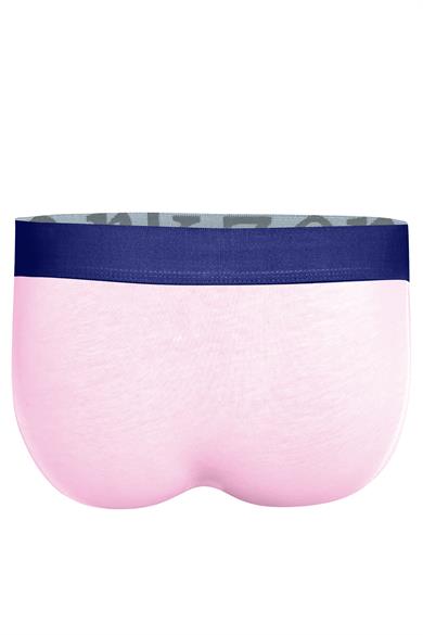 Geniş Lastikli Pembe Erkek Slip Külot - DZN6188