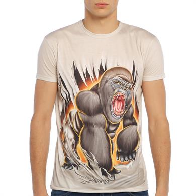 Goril Desenli 3d Tişört - DZN8328