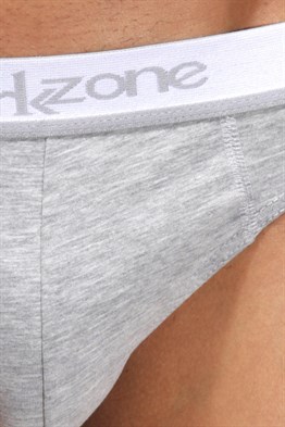 Lastikli Gri Erkek Slip - DZN6303