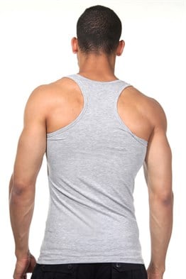 Gri Pamuklu Erkek Atlet - DZN7203