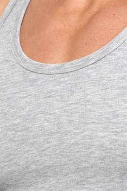 Gri Pamuklu Erkek Atlet - DZN7203