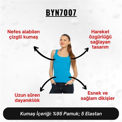 Kadın Turkuaz Sporcu Atleti - BYN7007