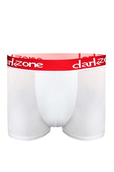 Klasik Önü Torbalı Beyaz Erkek Boxer - DZN2322
