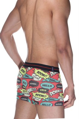 Komik Desenli Boxer (Dijital Baskılı) - DZN2076