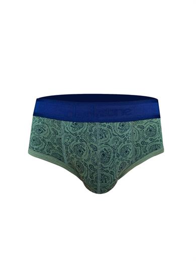 Kurukafa Desenli Yeşil Hipster Erkek Slip - DZN6120