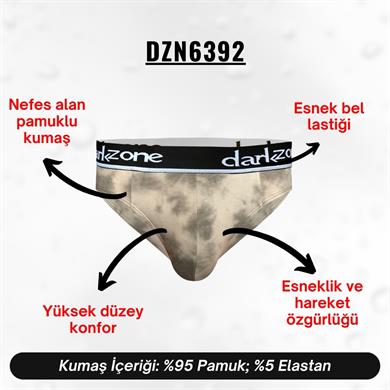 Lastikli Desenli Erkek Slip - DZN6392