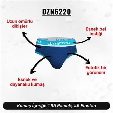 Lastikli Saks Erkek Slip - DZN6220