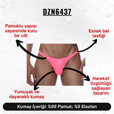 Neon Pembe Erkek Slip - DZN6437