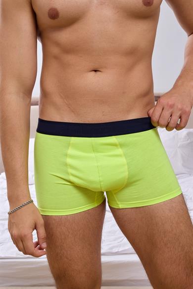 Neon Sarı Erkek Boxer - DZN2036