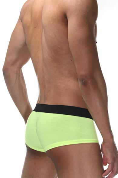 Neon Sarı Erkek Hipster Boxer - DZN2436
