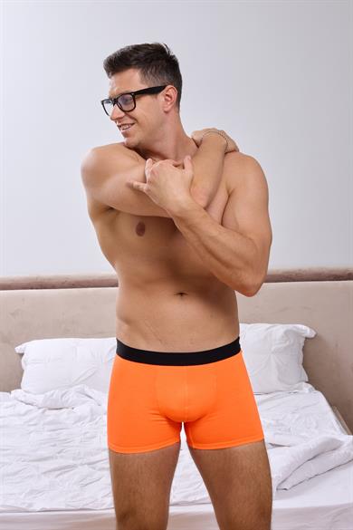 Neon Turuncu Erkek Boxer - DZN2035