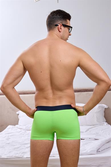 Neon Yeşil Erkek Boxer - DZN2038