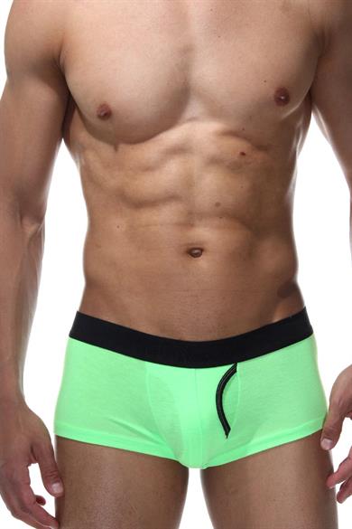 Neon Yeşil Erkek Hipster Boxer - DZN2438