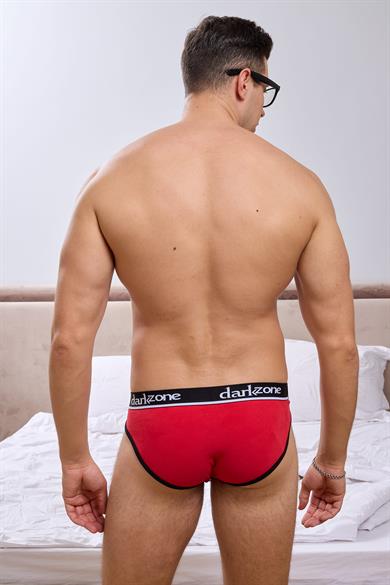 Önü Açık Kırmızı Erkek Slip - DZN6256