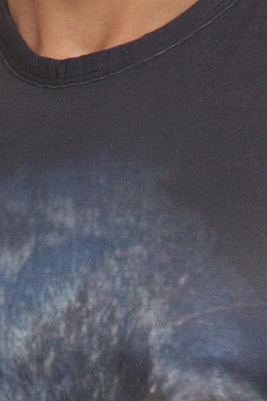 Vahşi Köpek Desenli 3d Tişört - DZN8346