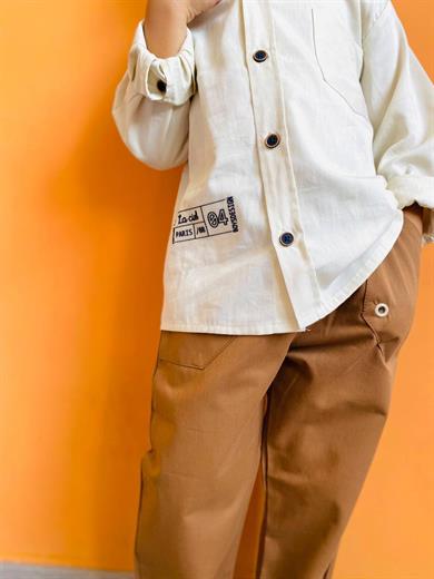 Laciel Paris Dokuma Gömlek Takım K. Sarı