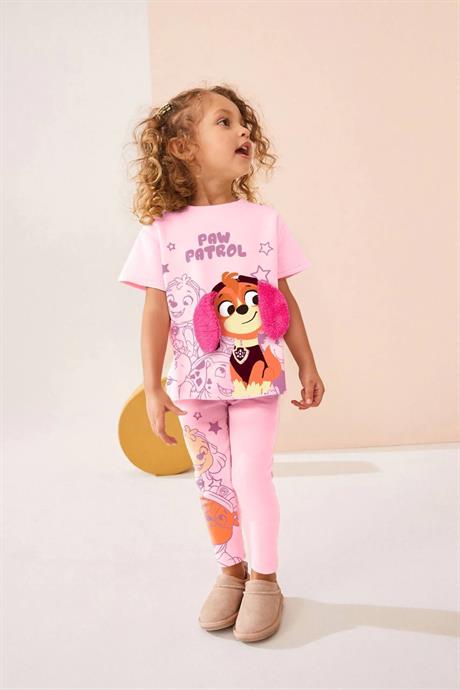  Paw Patrol Sallanan Kulak Detaylı Taytlı Takım