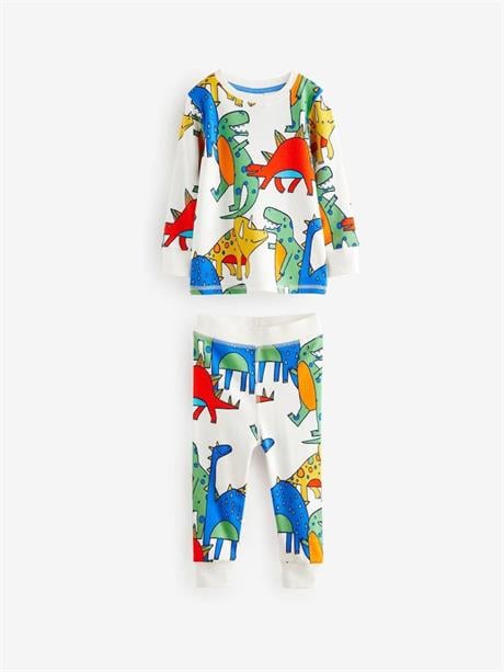 Dinozor Baskılı Pijama Takımı