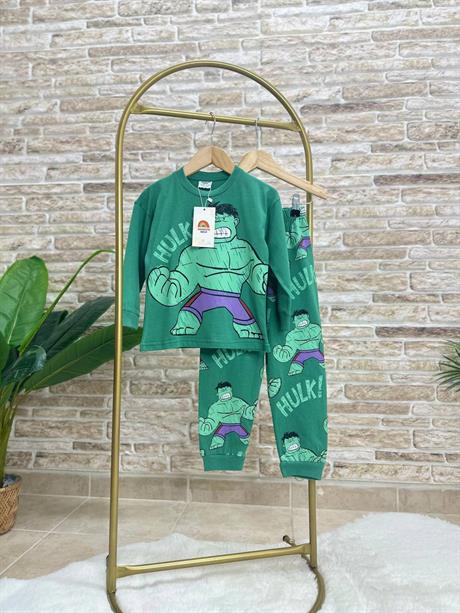 Hulk Baskılı Erkek Pijama Takımı