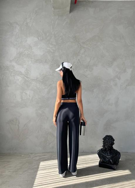 Kadın Giyim  Oysh Kalın Moda Çimalı Pantalon
