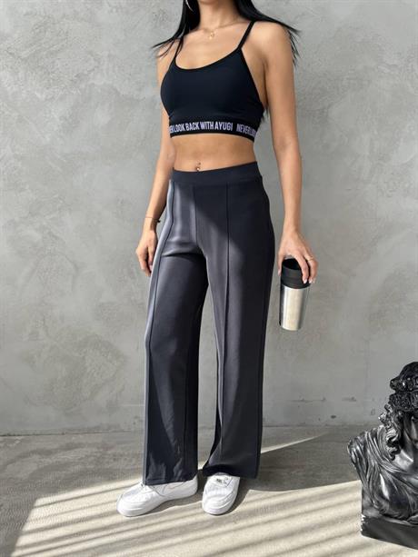 Kadın Giyim  Oysh Kalın Moda Çimalı Pantalon