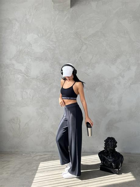 Kadın Giyim  Oysh Kalın Moda Çimalı Pantalon