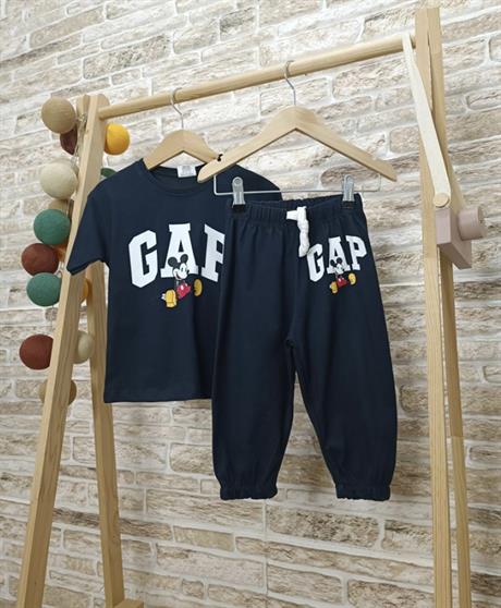 Mickey Gap Tshirtlu Lacivert Takım