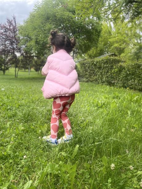 Pembe Su Geçirmez Şişme Yelek