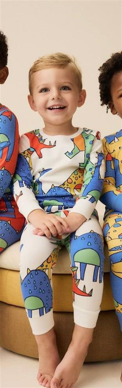 Dinozor Baskılı Pijama Takımı