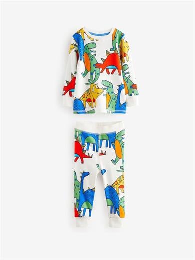 Dinozor Baskılı Pijama Takımı