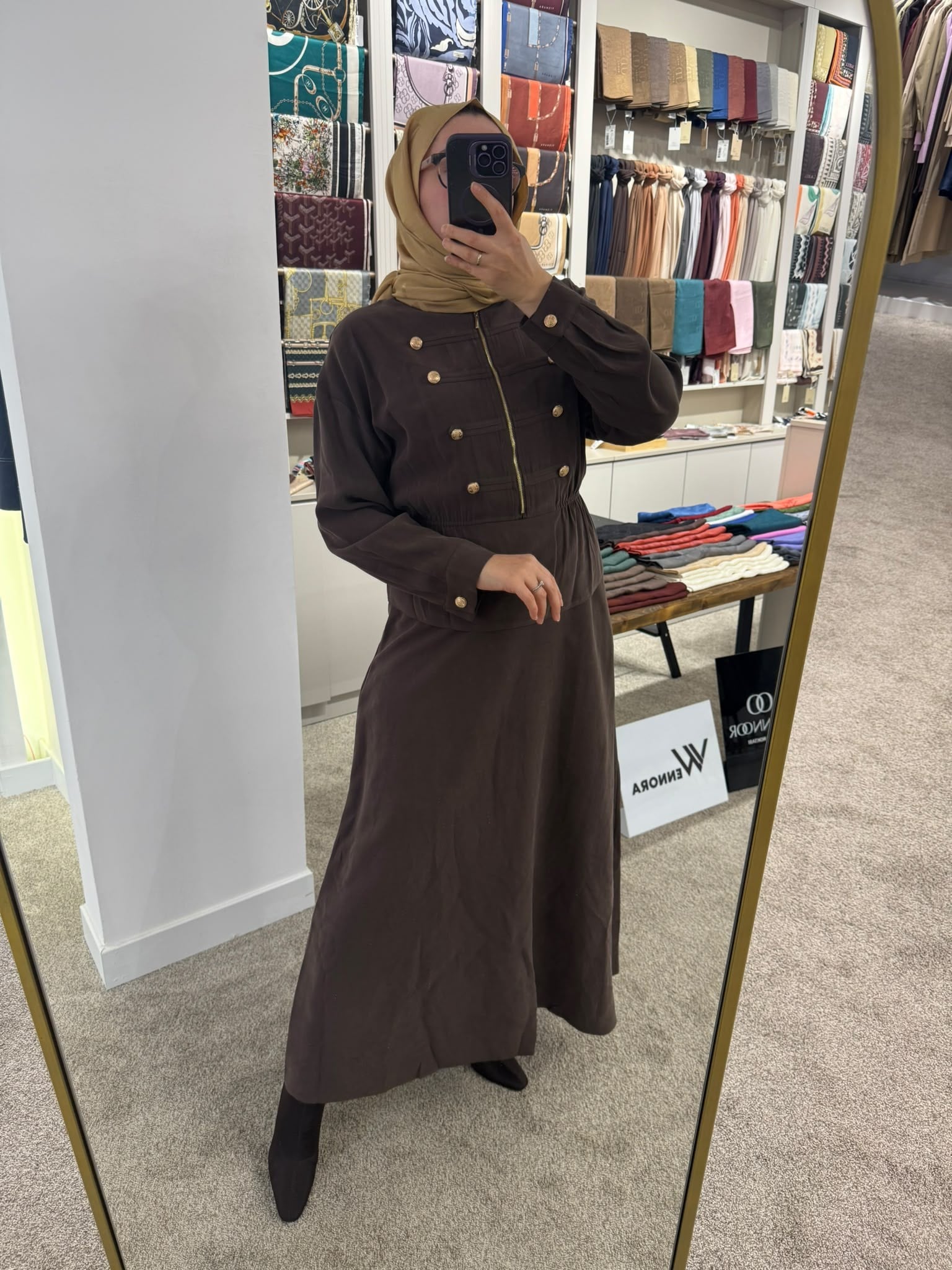 Napolyon Etekli Takım - Kahve