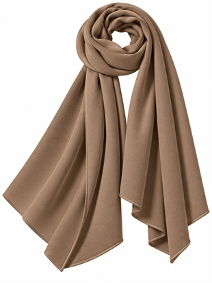 Missemramiss Silky Touch Şal - Kahverengi