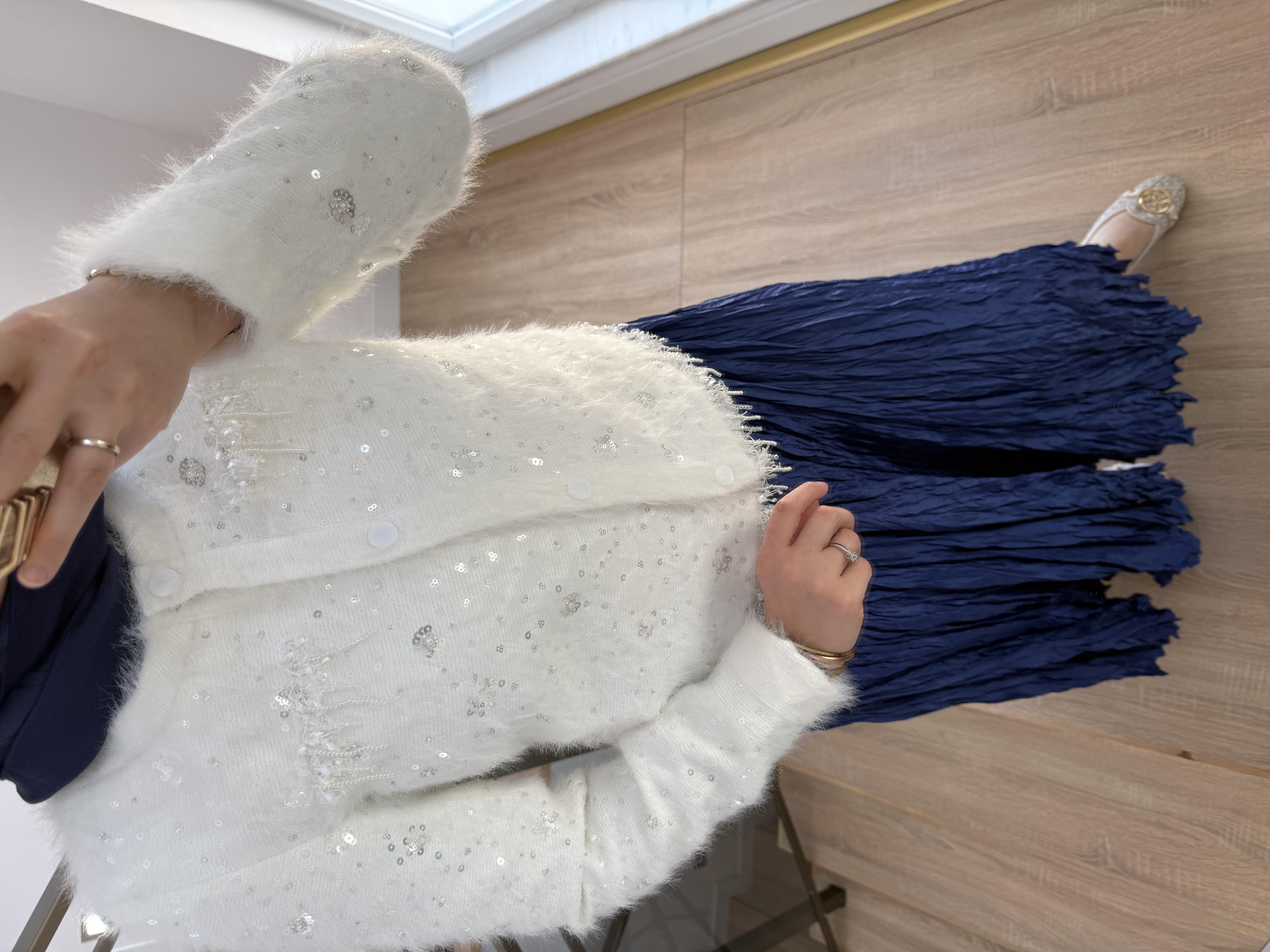 Beyaz Astarlı Ceket