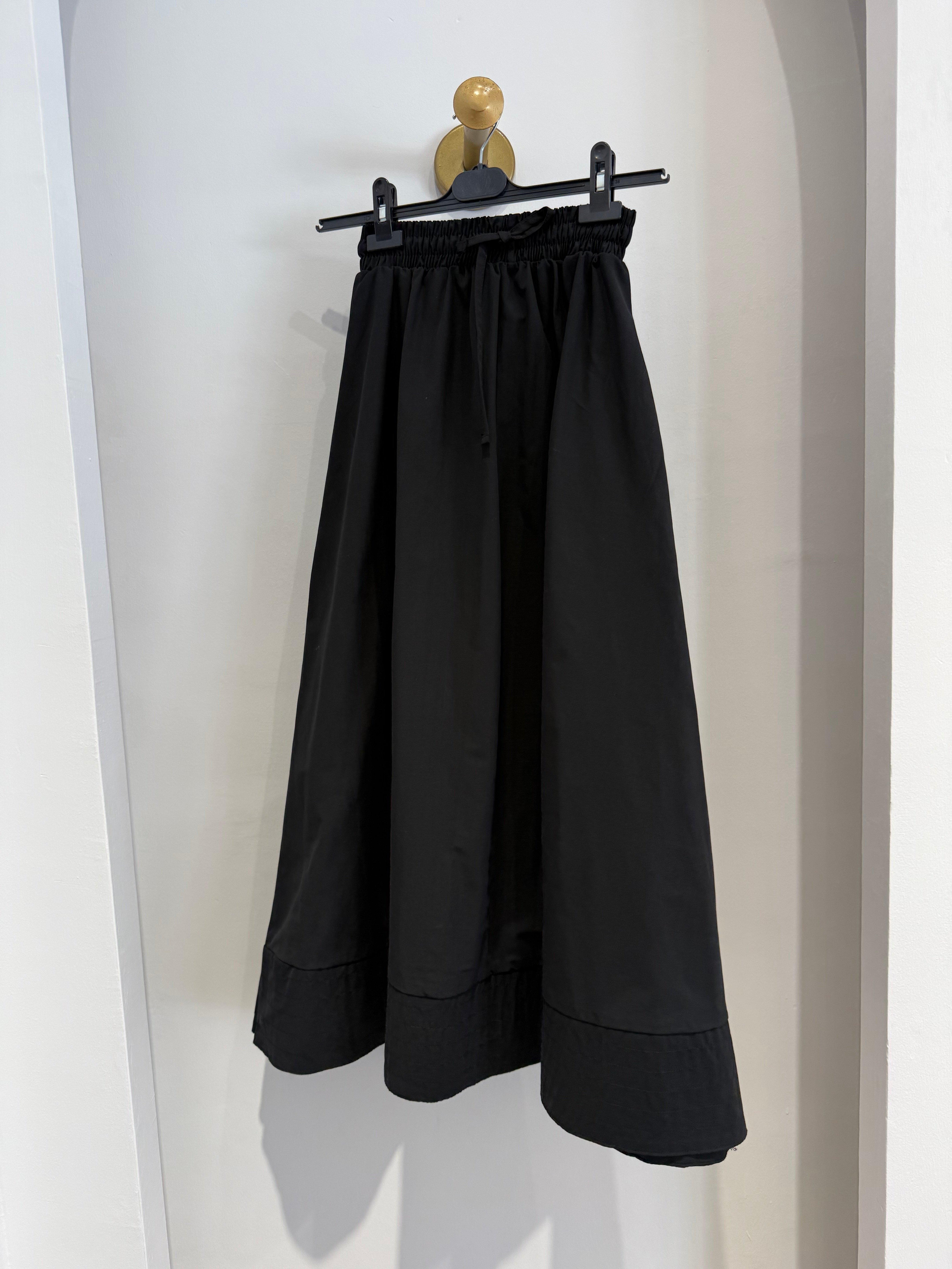 Gabardin Etek Siyah