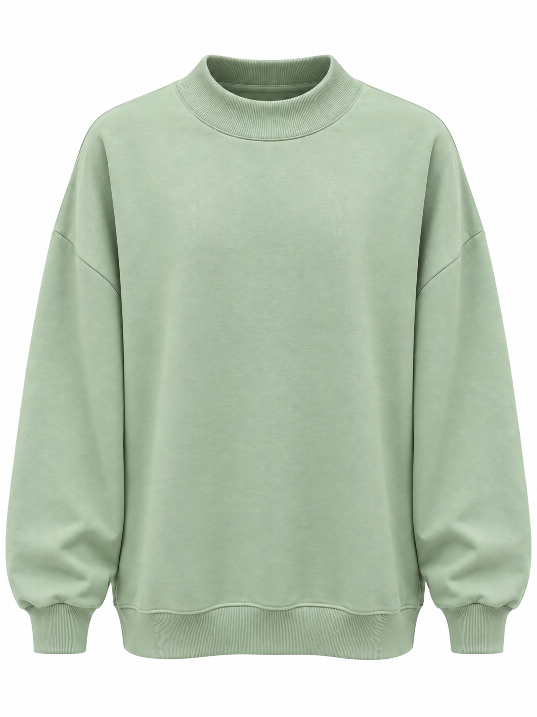 Oversize Sweatshirt Su Yeşili